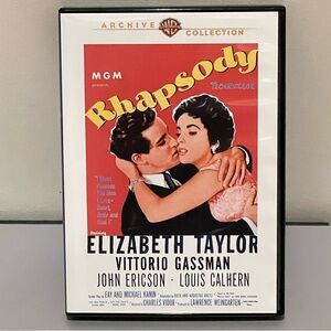 “Rhapsody” DVD with Elizabeth Taylor - Warner Bros.